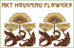 Art Nouveau Flowers