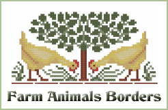 Farm Animals Borders
