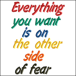 Everything You Want is on the Other Side of the Fear