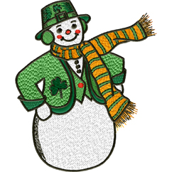 Irish Snowman