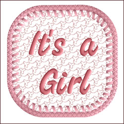 It's a Girl Frame