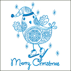 Merry Christmas Bird