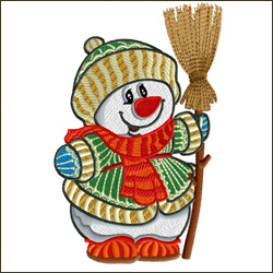 Snowman-N-Broom