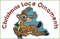 Christmas Lace Ornaments