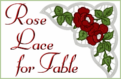 Rose Lace for Table