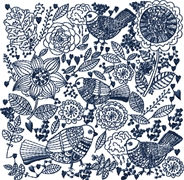 Birds Motif 8