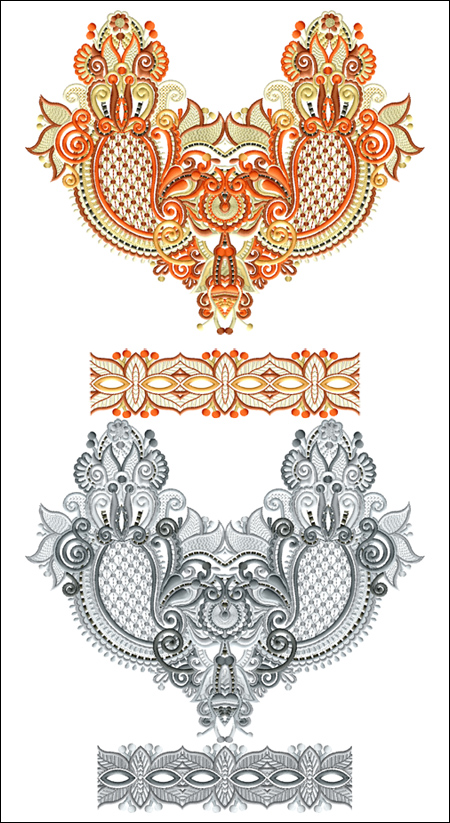 Neckline Embroidery 3