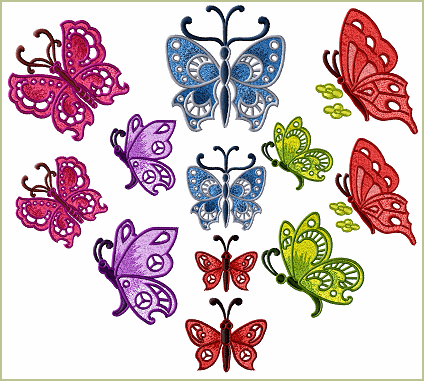 Colorful Butterflies