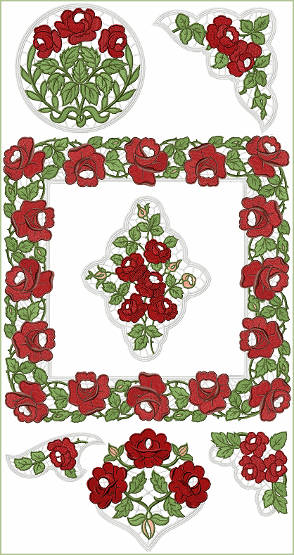 Rose Lace for Table