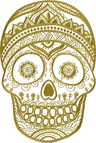 Mexican Day of the Dead Mask