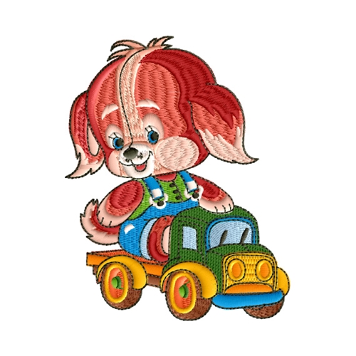 Puppy in the Car