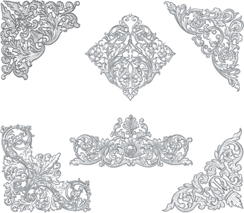 Whitework Borders-N-Corners